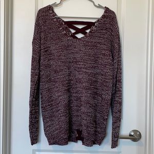 SO Purple Sweater X LARGE